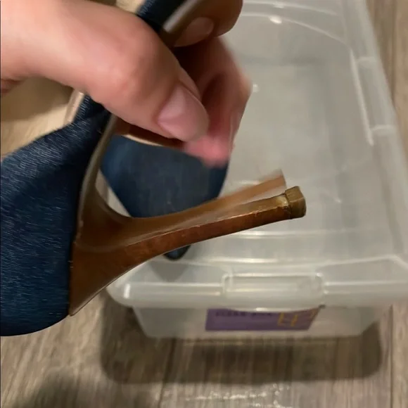 Jessica Simpson Blue Women's Heels - Picture 5 of 6